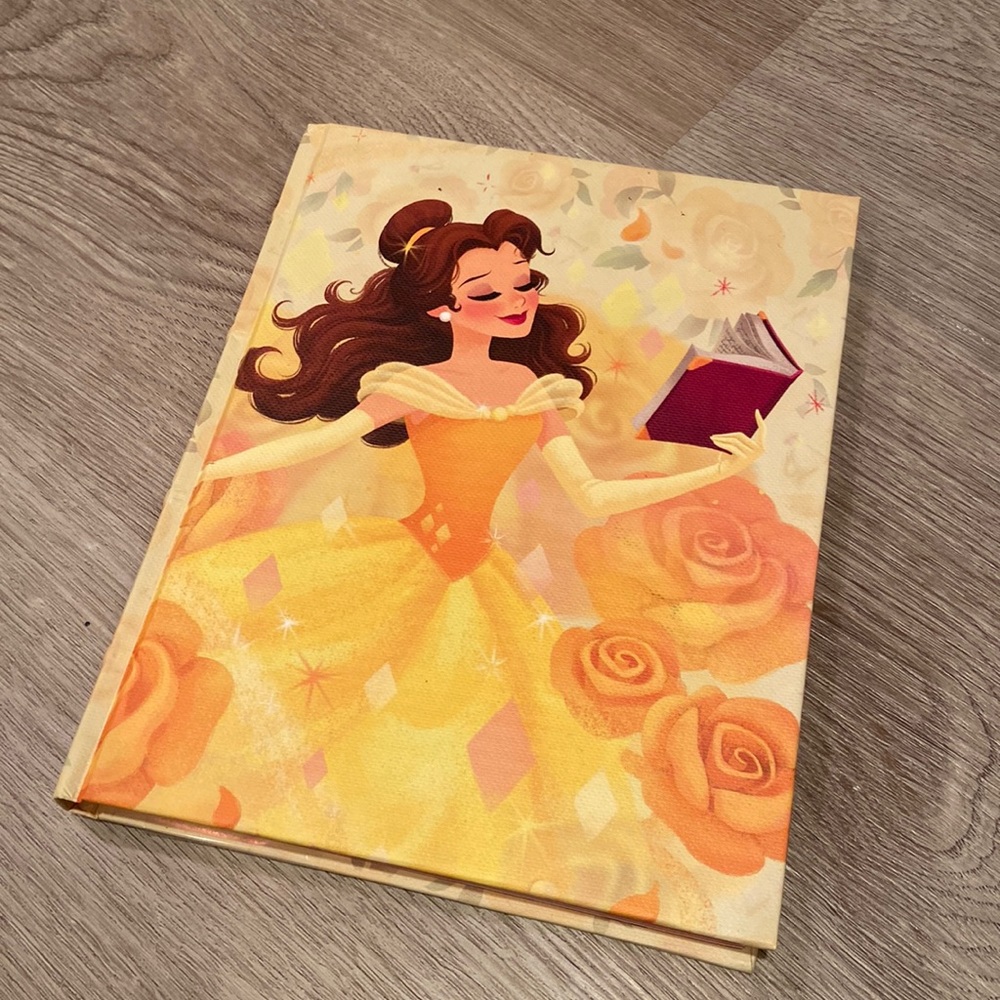 New Disney Parks Beauty and the Beast Belle Lined Notebook